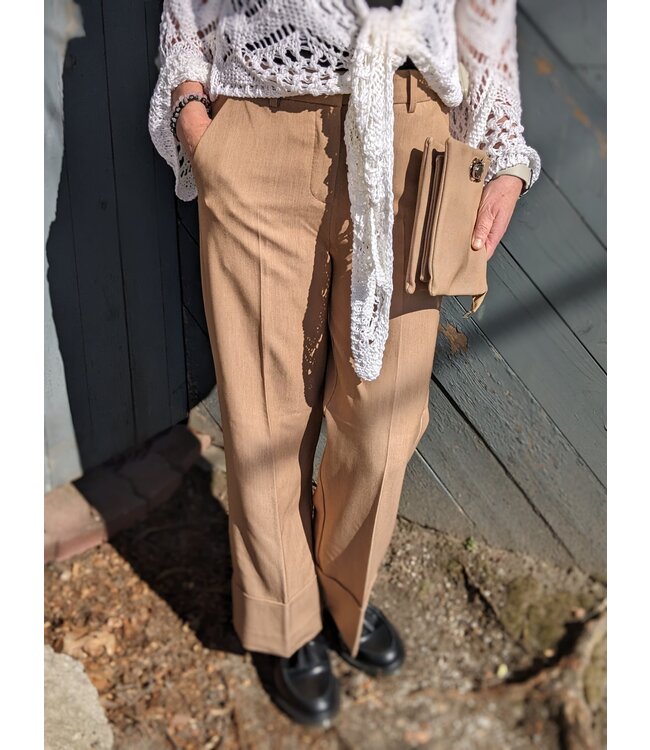 B. Young Byellan Cuff Pants - Tiger's Eye Mela