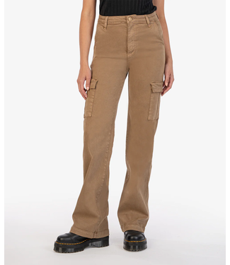 KUT Jeans Miller Wide Leg Cargo - Camel