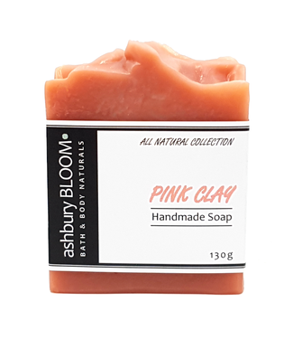 Ashbury Blooms Natural Soap - Pink Clay