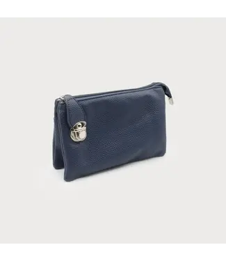 3-Sectional Crossbody/Wristlet - Navy