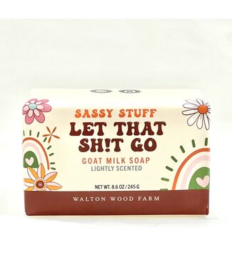 Walton Wood Farm Sassy Stuff Bar Soap - Let That Sh!t Go