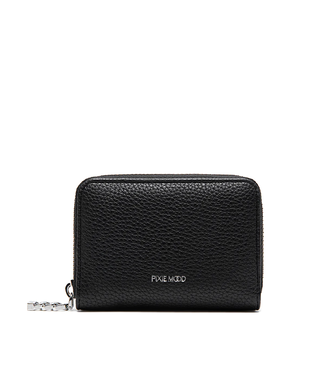 Pixie Mood Kimi Card Wallet - Black Pebbled