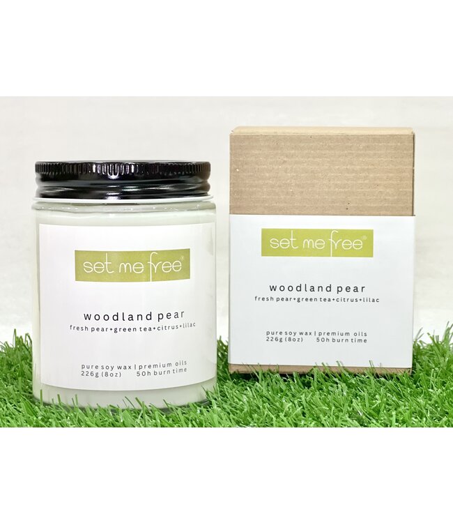 Set Me Free Wood Wick Candle - Assorted