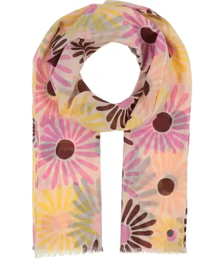 Fraas Floral Spring Scarf - Orchid  Pink