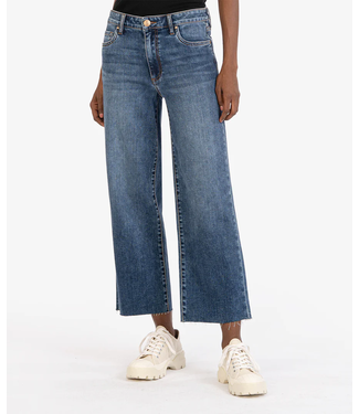 KUT Jeans Charlotte High Rise Culotte - Commendatory Wash