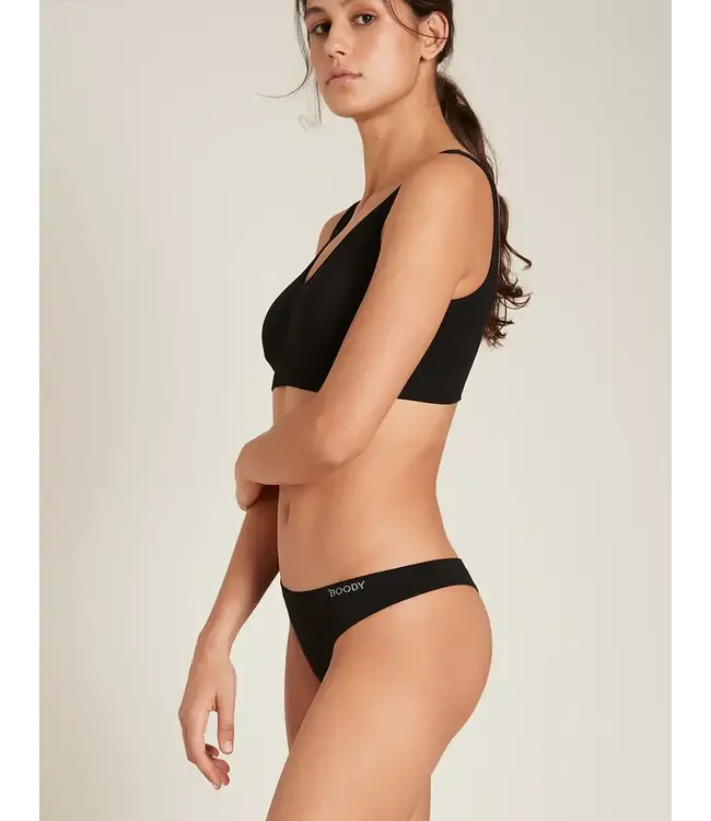 Boody Basic G-String Underwear - Black