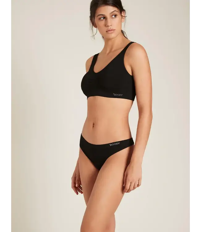 Boody Basic G-String Underwear - Black