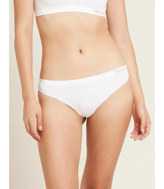 Boody Basic G-String Underwear - White