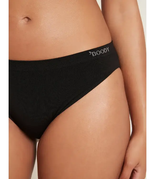 Boody Basic Classic Bikini Underwear - Black