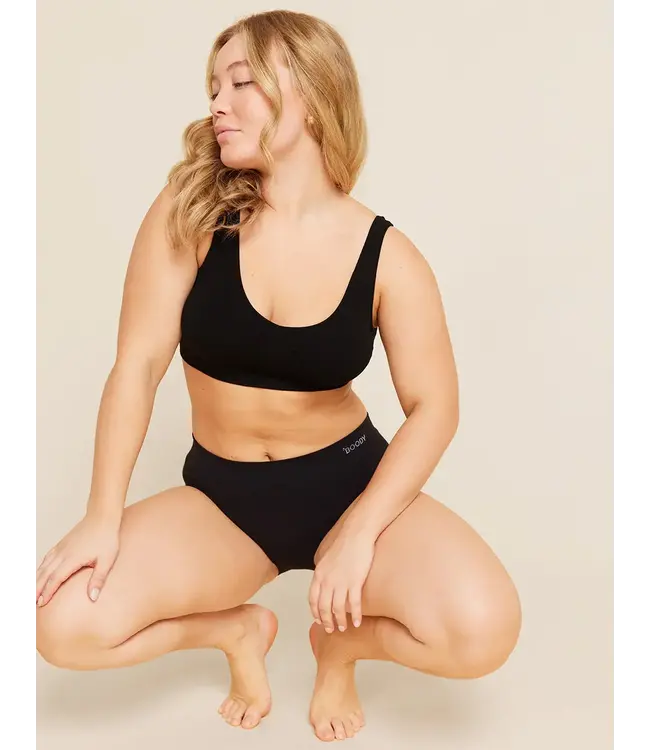 Boody Basic Padded Shaper Bralette - Black