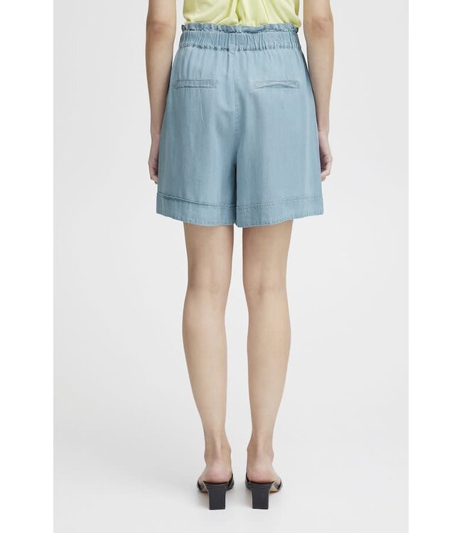 B. Young BYLana Shorts - Light Blue Denim