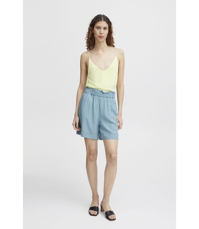 B. Young BYLana Shorts - Light Blue Denim