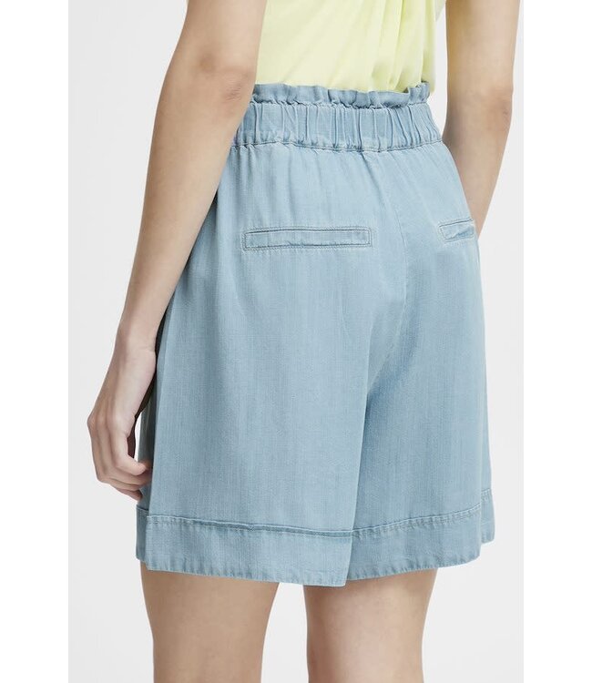 B. Young BYLana Shorts - Light Blue Denim