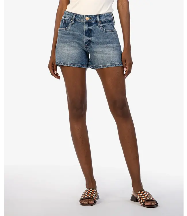 KUT Jeans Jane High Rise Shorts - Distinguished