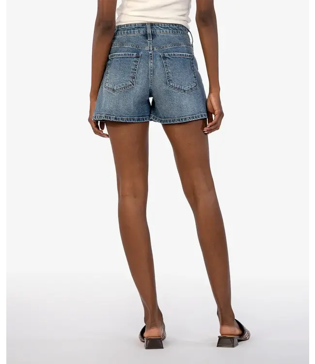 KUT Jeans Jane High Rise Shorts - Distinguished