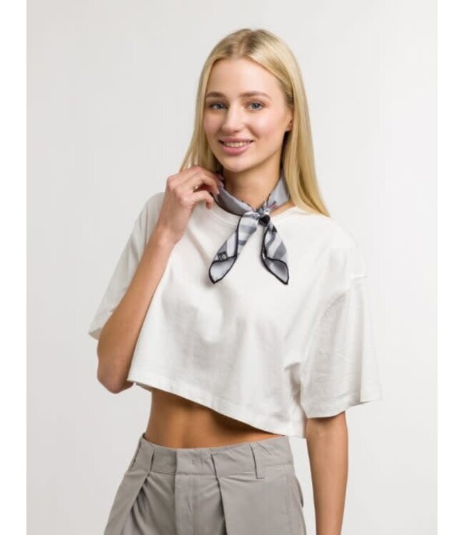 Fraas Plaid Scarf - Grey