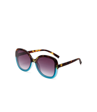 Okkia Anna Butterfly Sunglasses - Havana Blue