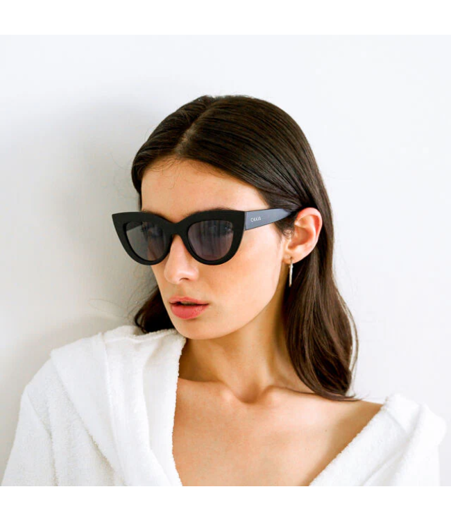 Okkia Claudia Cat Eye Sunglasses - Black