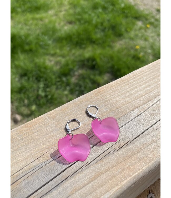 Osmose Large Flower Petal Earrings