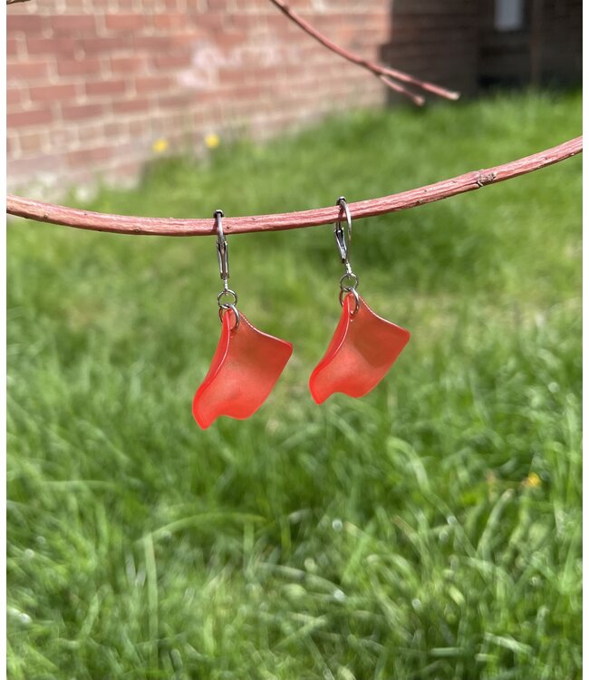 Osmose Large Flower Petal Earrings