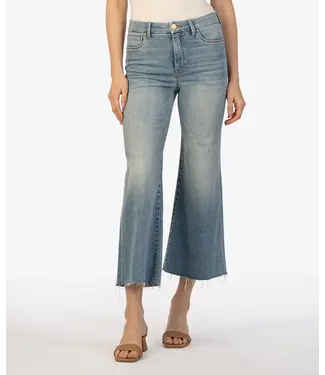 KUT Jeans Meg High Rise Wide Leg - Light Wash