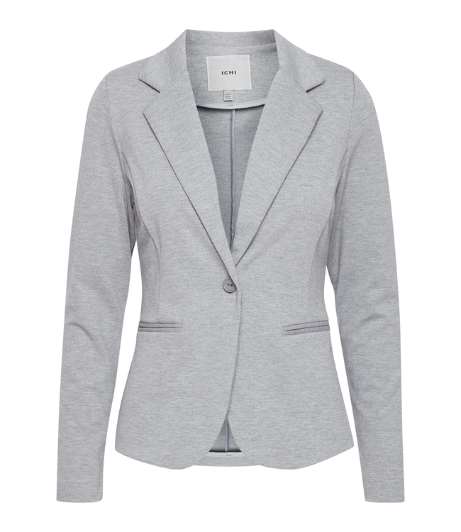 ICHI Kate Blazer - Grey Melange