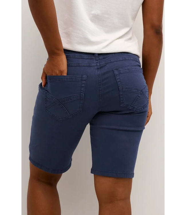 Cream CRAnn Twill Shorts - Dress Blues