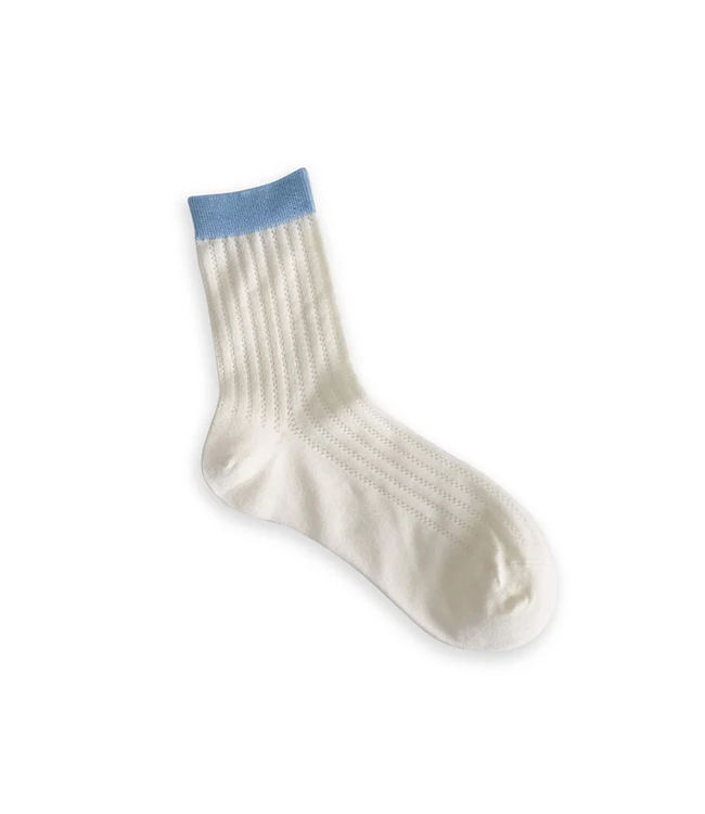 XS Unified Sunday Socks - Bluebell Stripe