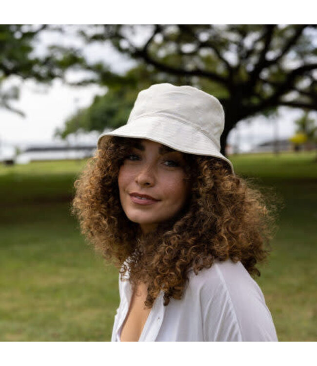 XS Unified Reversible Bucket Hat - Sand / Floral