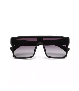Okkia Tokyo Square Sunglasses - Black
