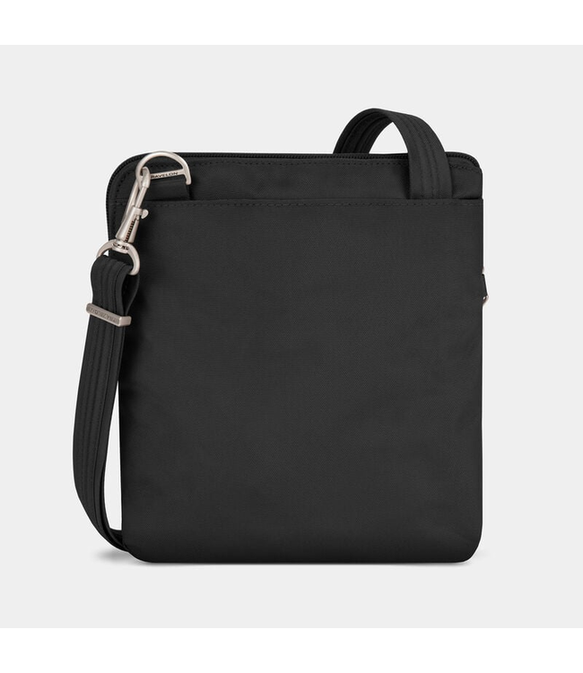 Travelon Anti-Theft Classic Slim Double Zip Crossbody - Black