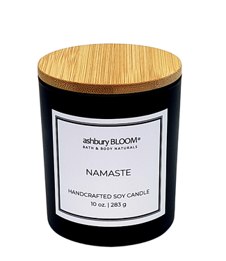 Ashbury Blooms Soy Wax Candle - Namaste