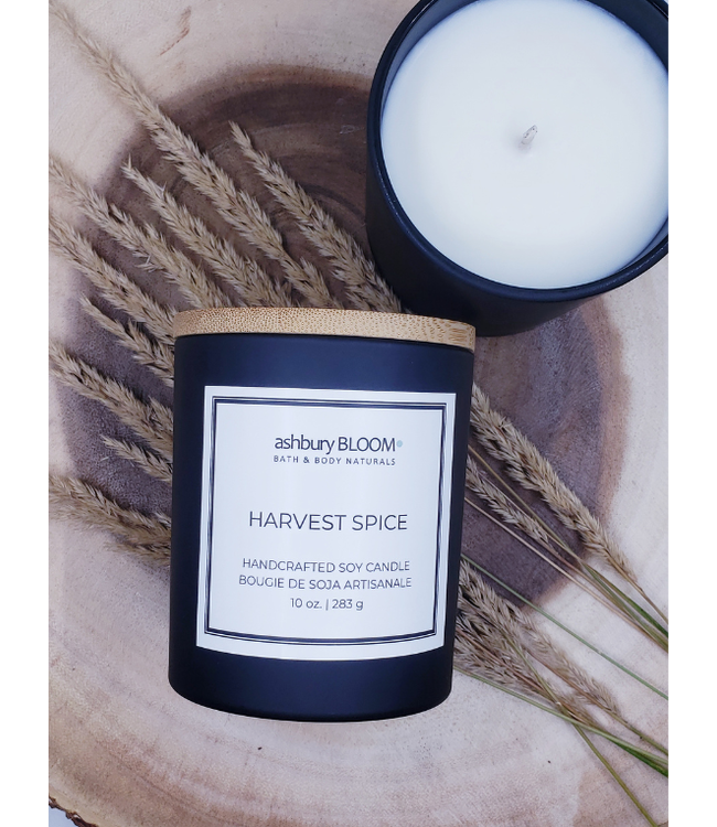 Ashbury Blooms Soy Wax Candle - Harvest Spice