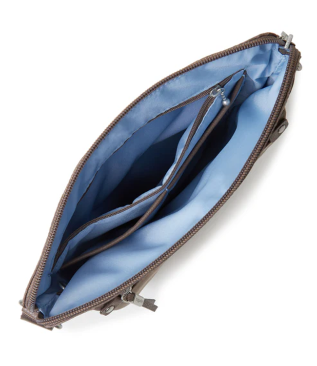 Baggallini Crossbody Go Bag w/ RFID Wristlet - Portobello Shimmer