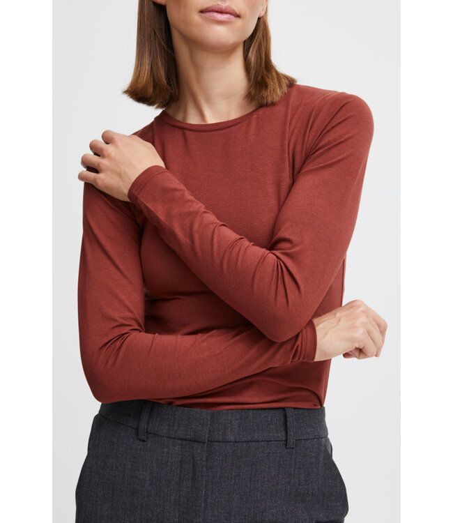 B. Young ByPamila Long Sleeve - Hot Chocolate