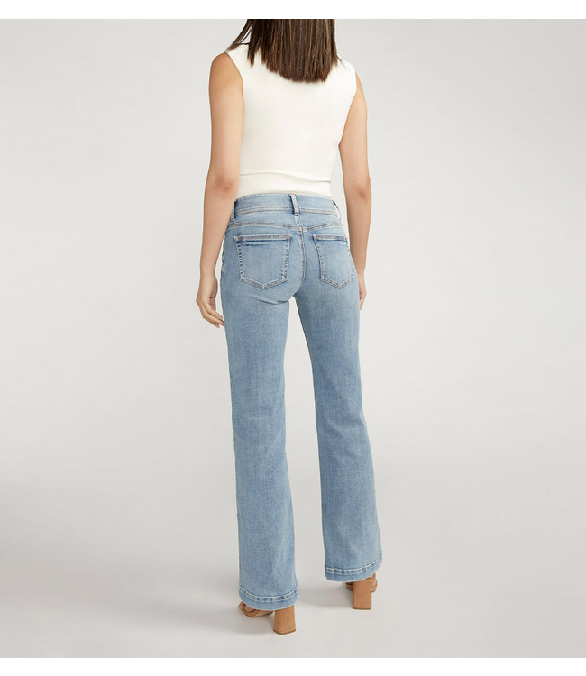 Silver Jeans Suki Curvy Fit Mid-Rise Trouser 31" Inseam - Indigo