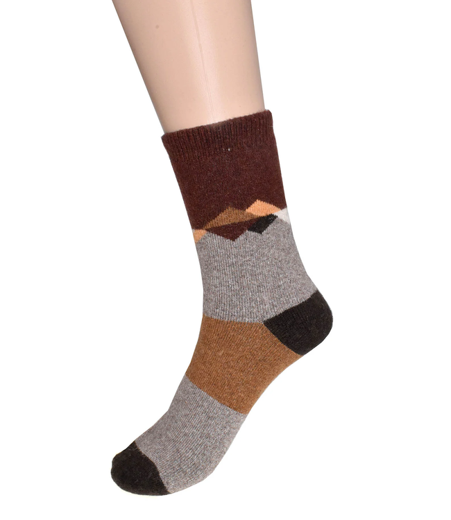 Boot Socks - Mountain - Brown