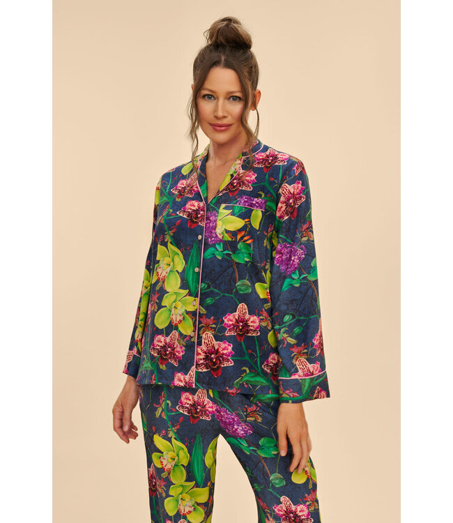 Powder Floral Winter PJ Set - Exotic Evening
