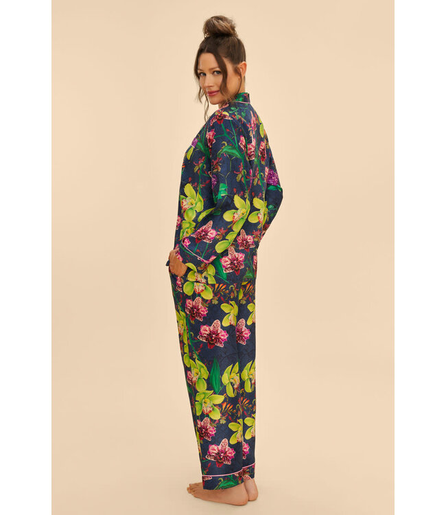Powder Floral Winter PJ Set - Exotic Evening