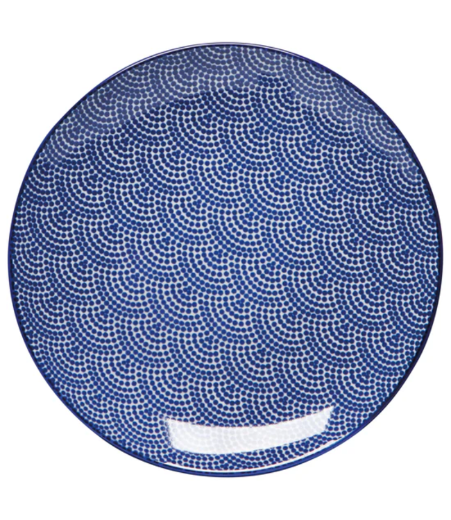 Danica Studio Appetizer Plate - Blue Waves