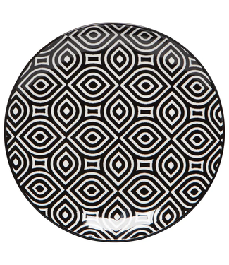 Danica Studio Appetizer Plate - White Geo