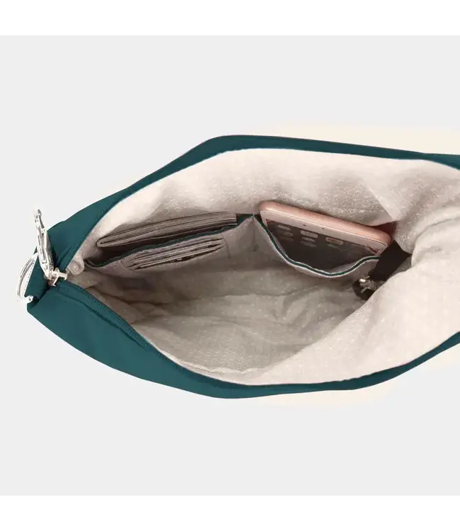 Travelon Anti-Theft Essentials Asymmetric Crossbody - Peacock