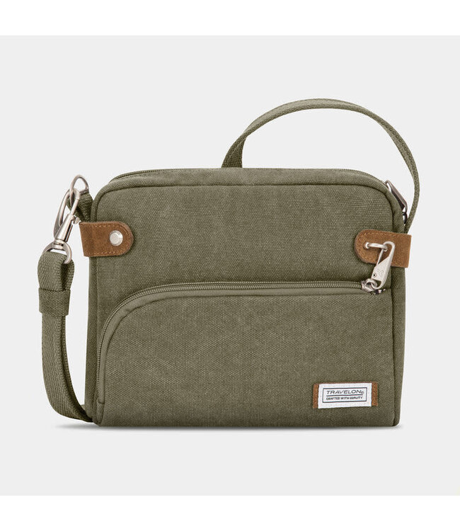 Travelon Anti-Theft Heritage Crossbody - Sage