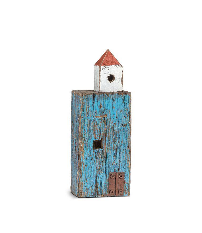 Abbott Small Tall House w/ Tower - Blue
