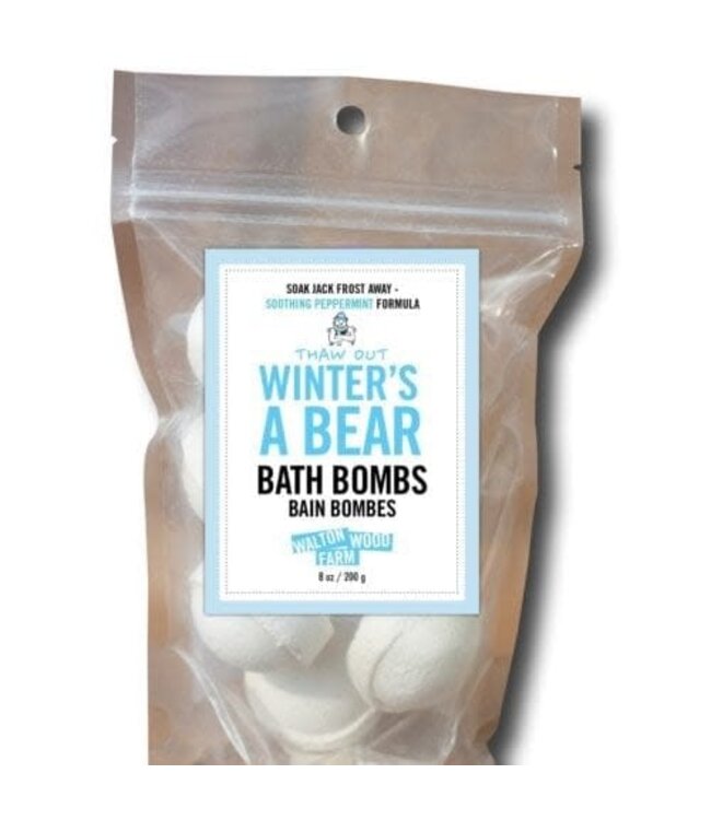 Walton Wood Farm Winter's a Bear Bath Bombs