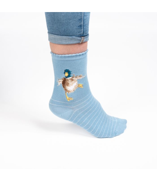 Wrendale Designs Animal Crew Socks - Duck