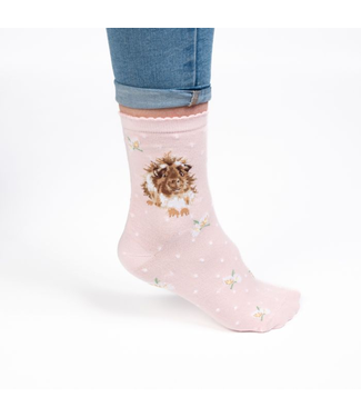 Wrendale Designs Animal Crew Socks - Guinea Pig