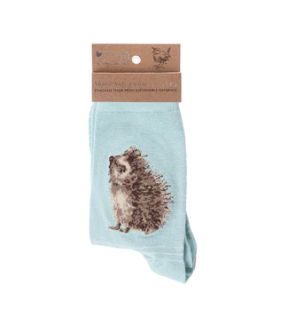 Wrendale Designs Animal Crew Socks - Hedgehog