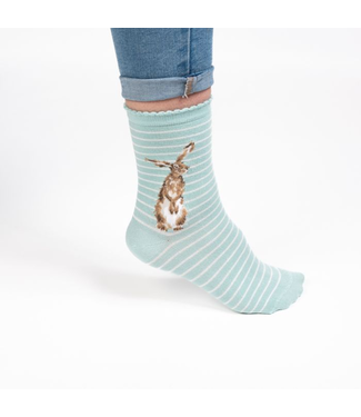 Wrendale Designs Animal Crew Socks - Hare