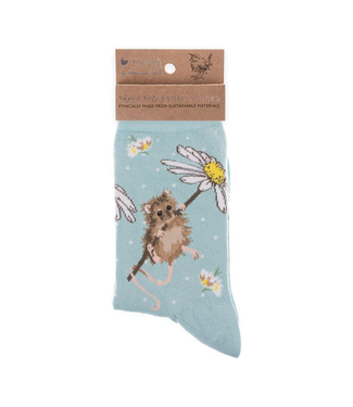 Wrendale Designs Animal Crew Socks - Mouse